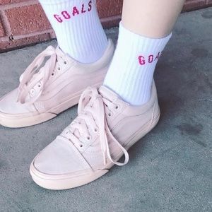 VANS PINK SNEAKERS